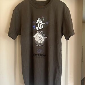 Daydreamer Men's Skateboard Graphic Tee - Charcoal